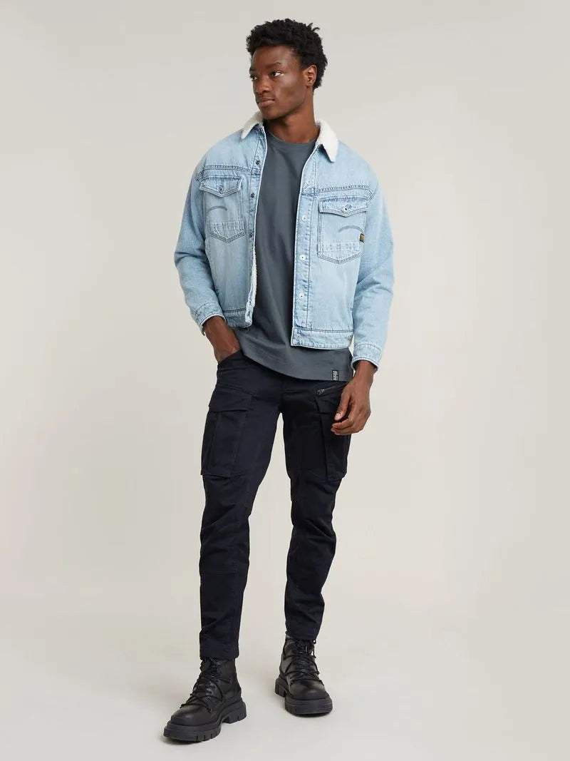 G-Star Men's Rovic Zip 3D Regular Tapered Dark Blue Pants