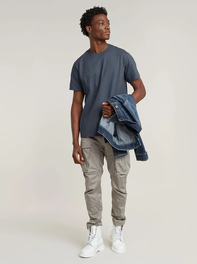 G-Star Men's Rovic Zip 3D Regular Grey Tapered Pants