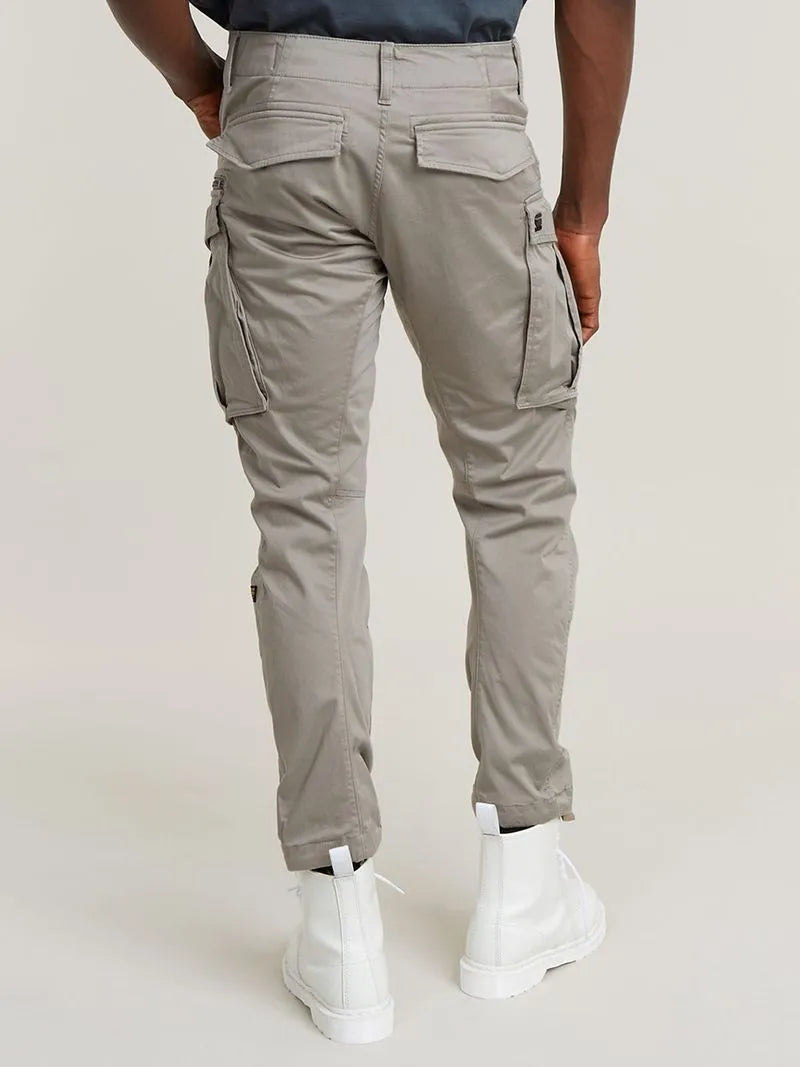 G-Star Men's Rovic Zip 3D Regular Grey Tapered Pants