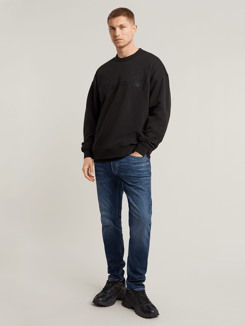 G-Star Men's Chenille Black Sweatshirt