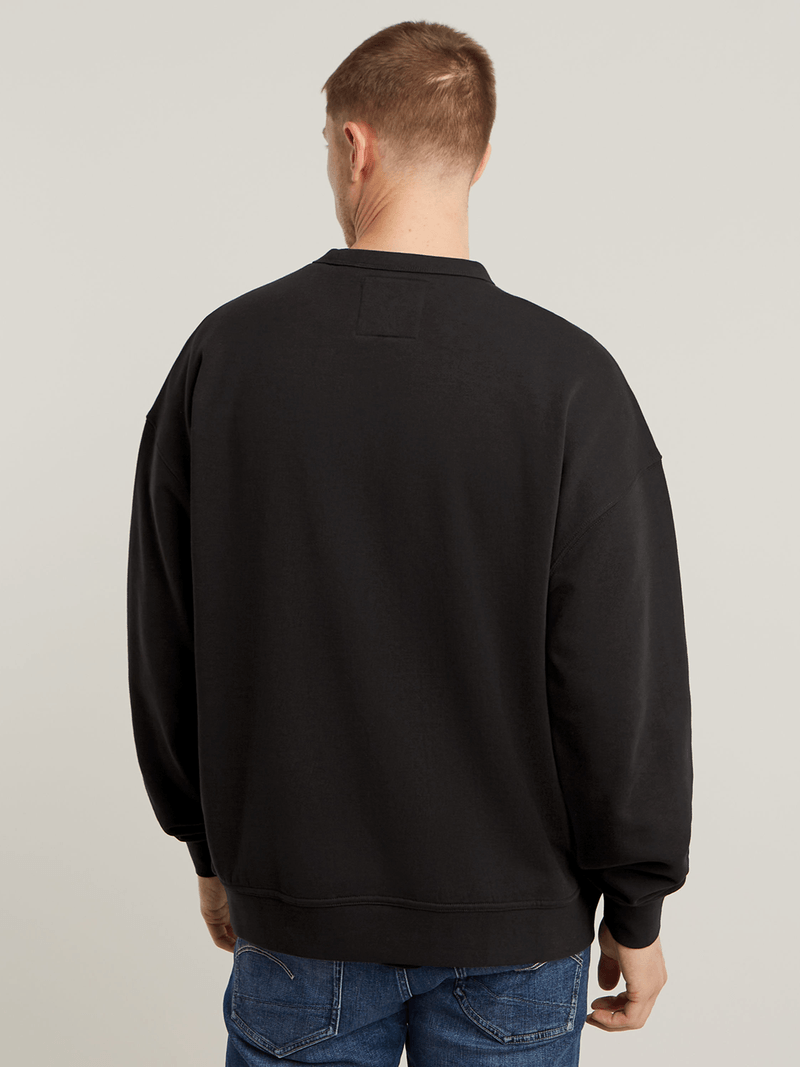 G-Star Men's Chenille Black Sweatshirt