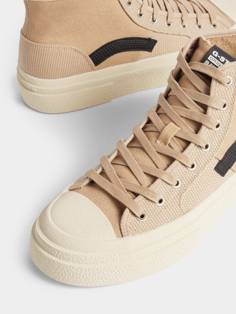 G-Star Men's Vodan Mid Basic Sand/Black Sneakers