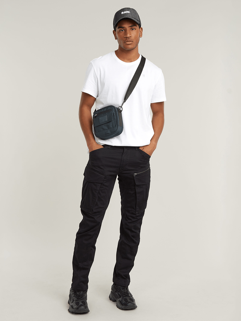 G-Star Men's Rovic 3D Zip Tapered Cargo Black Pants