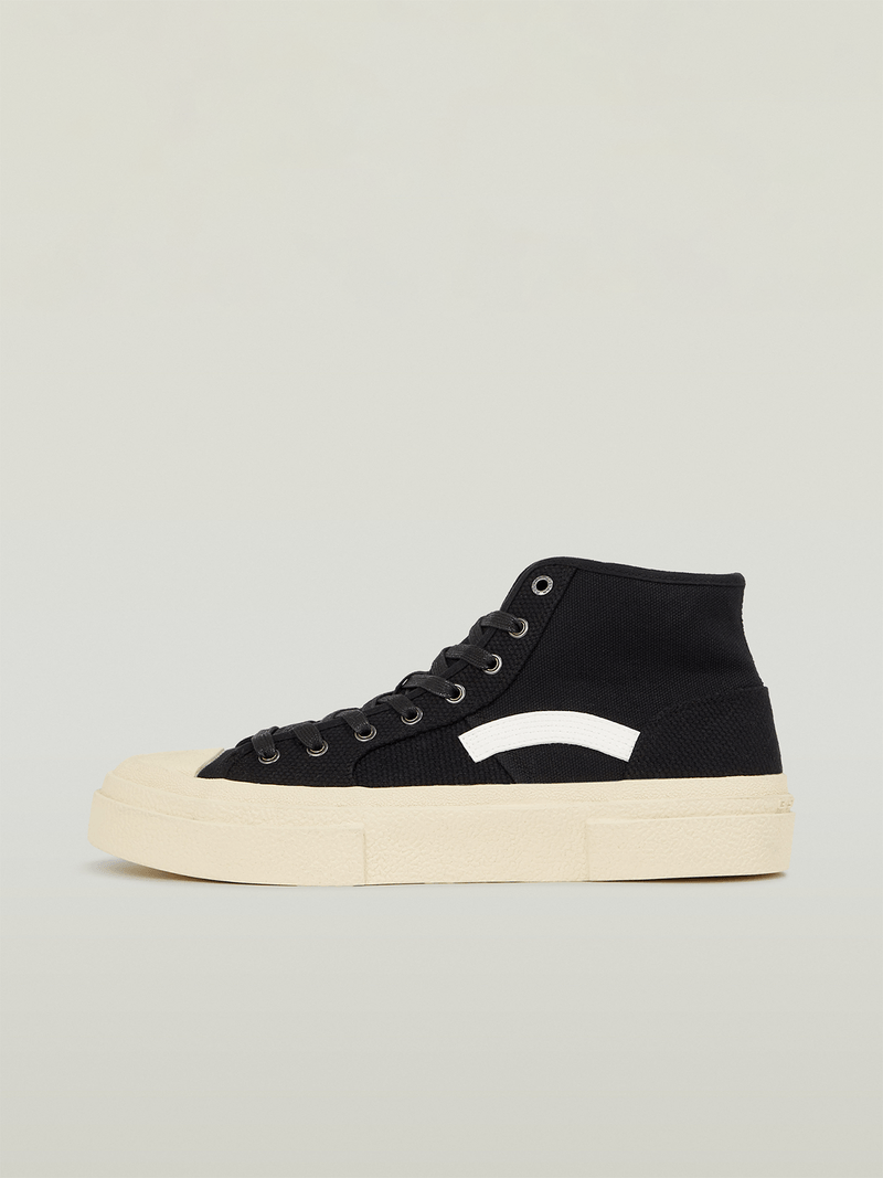 G-Star Men's Vodan Mid Basic Black/White Sneakers