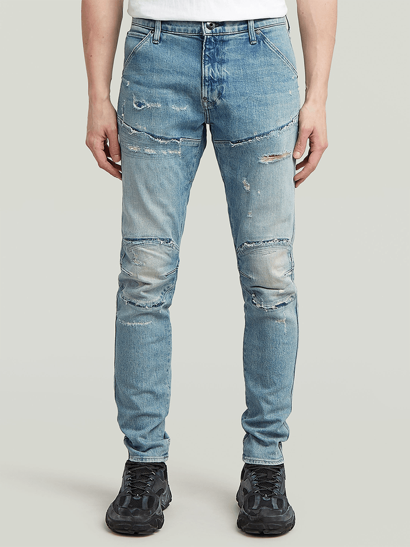 G-Star Men's 5620 3D Bright Saigon Skinny Denim Blue Jeans