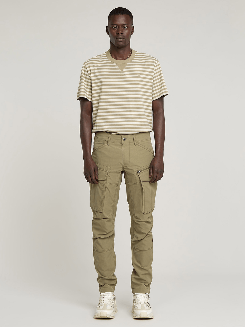 G-Star Men's Rovic Zip 3D Regular Tapered Beige Pants