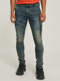G-Star Men's Airblaze 3D Skinny Medium Blue Jeans