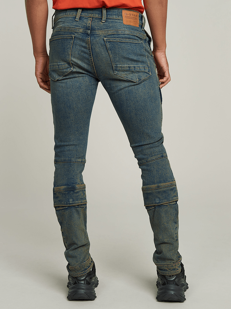 G-Star Men's Airblaze 3D Skinny Medium Blue Jeans