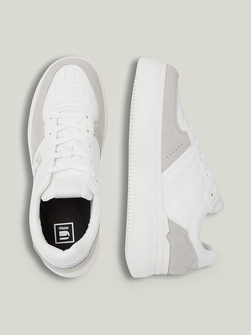 G-Star Women's Eve Court White Sneakers