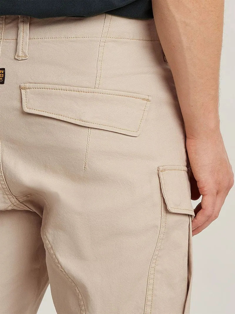 G-Star Men's Skinny Zip Cargo Beige Pants