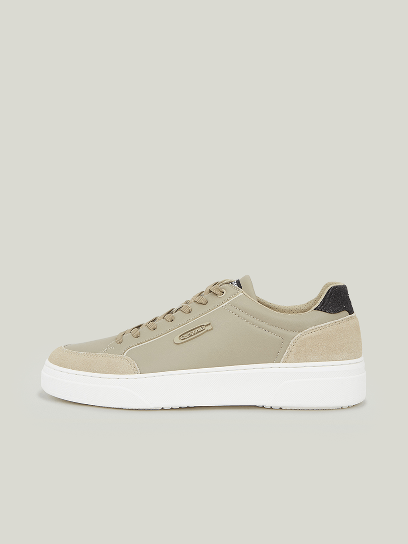 G-Star Men's Straker Leather Brown/Black Sneakers