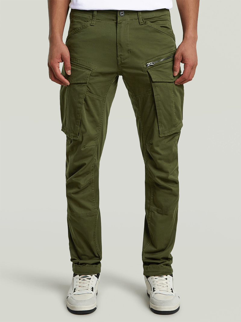 G-Star Men's Rovic Zip 3D Regular Tapered Dark Green Pants