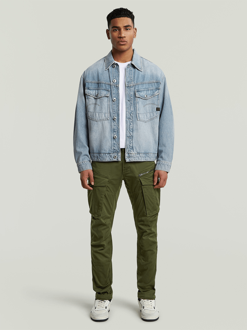 G-Star Men's Rovic Zip 3D Regular Tapered Dark Green Pants
