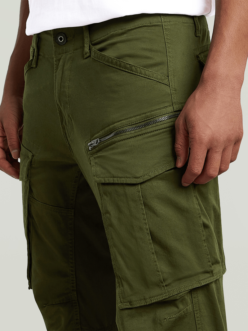 G-Star Men's Rovic Zip 3D Regular Tapered Dark Green Pants