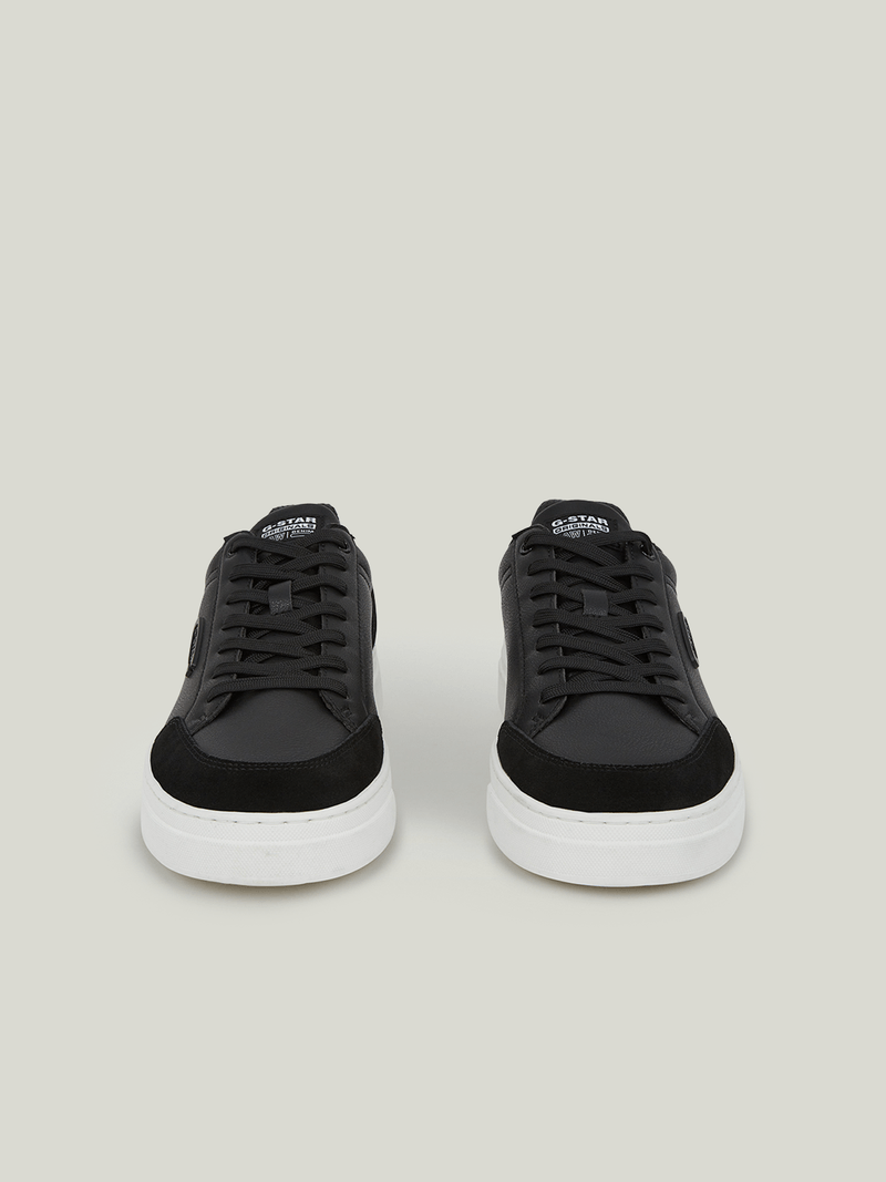 G-Star Men's Straker Leather Black/White Sneakers