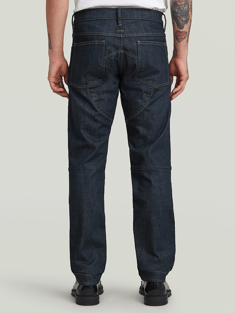 G-Star Men's Biker Patched 3D Slim Denim Blue Jeans