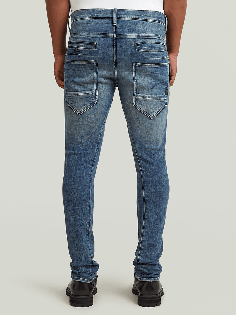 G-Star Men's D-Staq 3D Slim Denim Blue Jeans