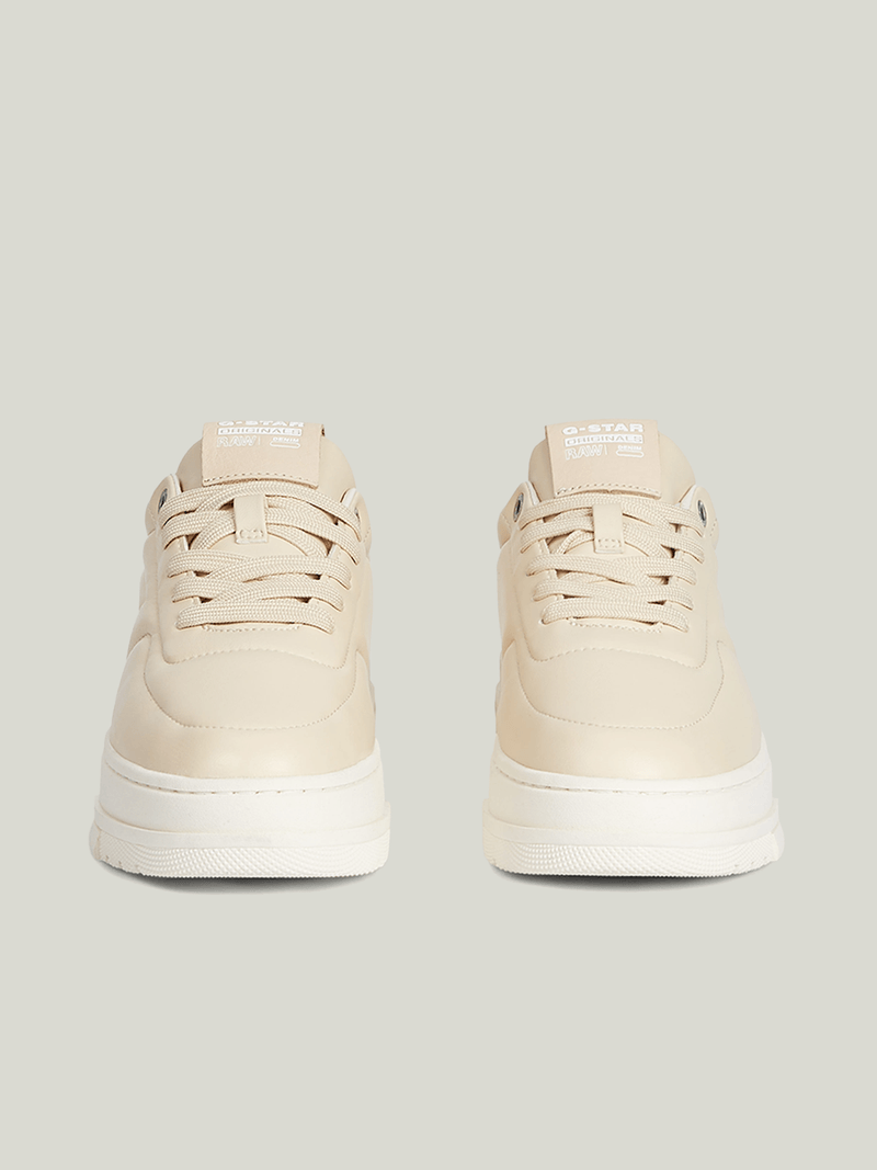 G-Star Women's Lhana IV Leather Beige Sneakers