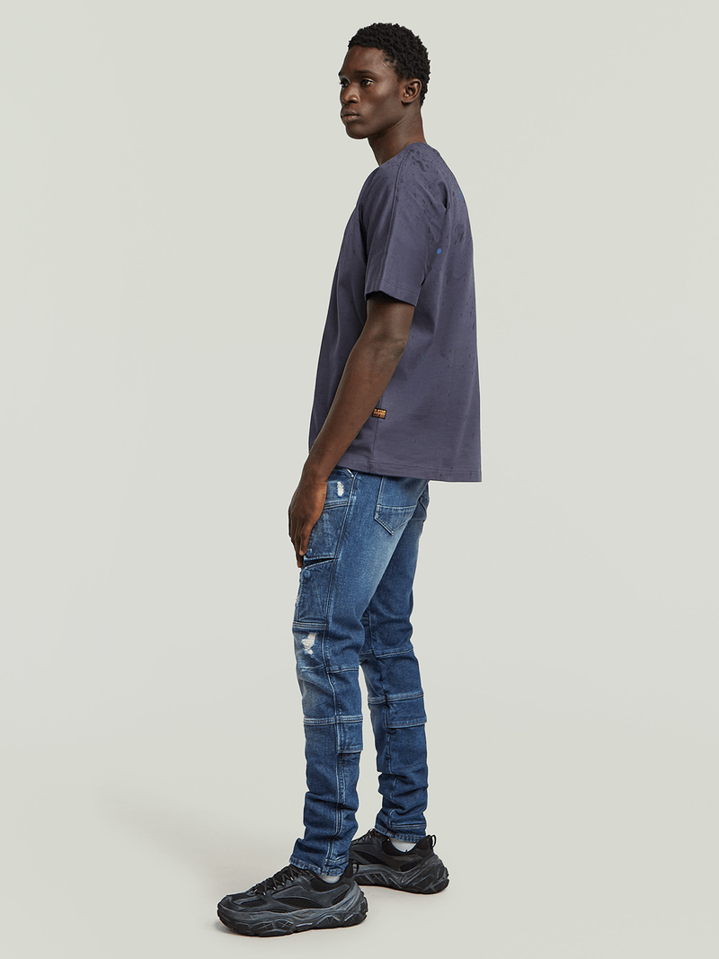 G-Star Men's Airblaze 3D Skinny Denim Blue Jeans