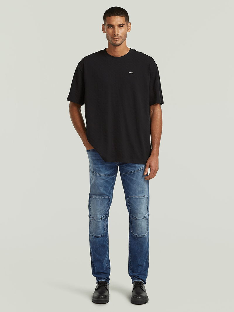 G-Star Men's Biker Patched 3D Slim Denim Blue Jeans