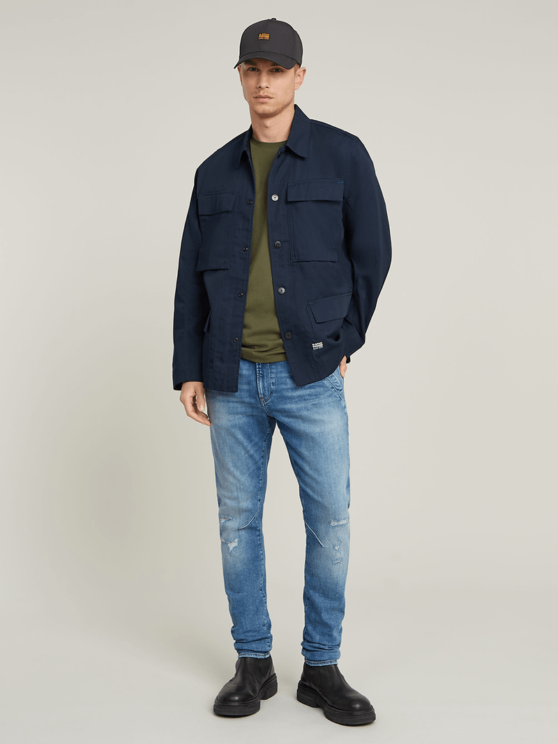 G-Star Men's Kairori Slim Denim Faded Blue Jeans