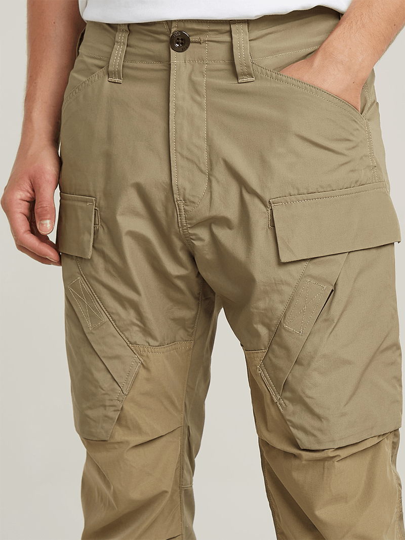 G-Star Men's 3D Regular Tapered Cargo Ensis Green Pants 3.0