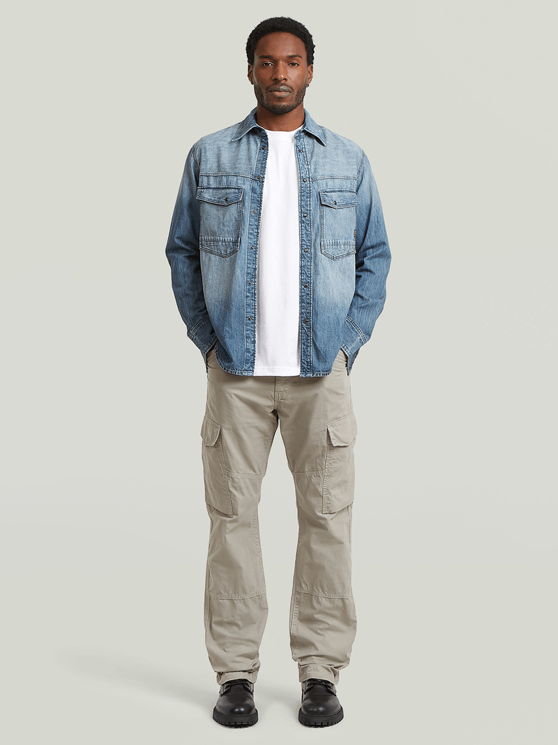 G-Star Men's Clean Regular Cargo Beige Pants