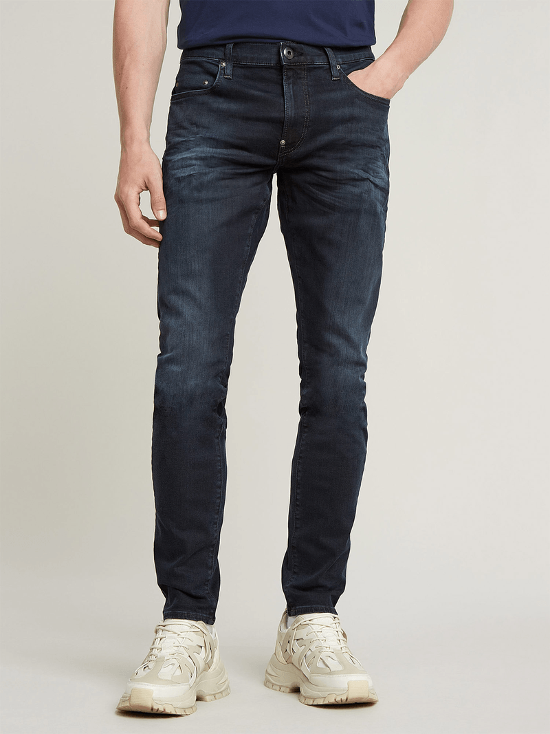 G-Star Men's Revend FWD Skinny Dark Blue Jeans