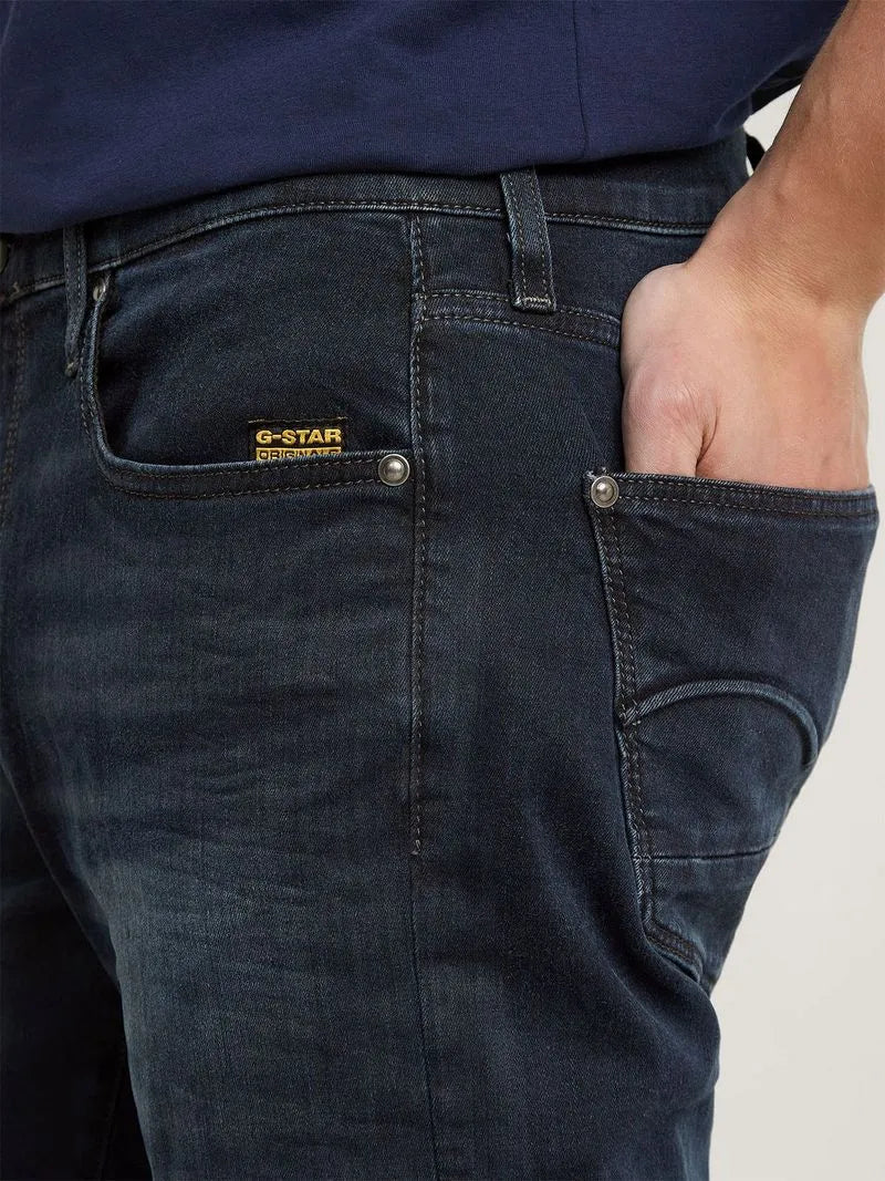 G-Star Men's Revend FWD Skinny Dark Blue Jeans