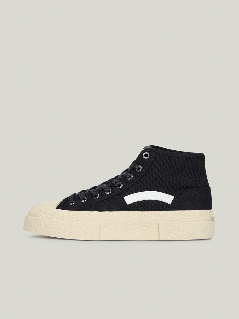 G-Star Women's Vodan Basic Mid-Top Black Sneakers