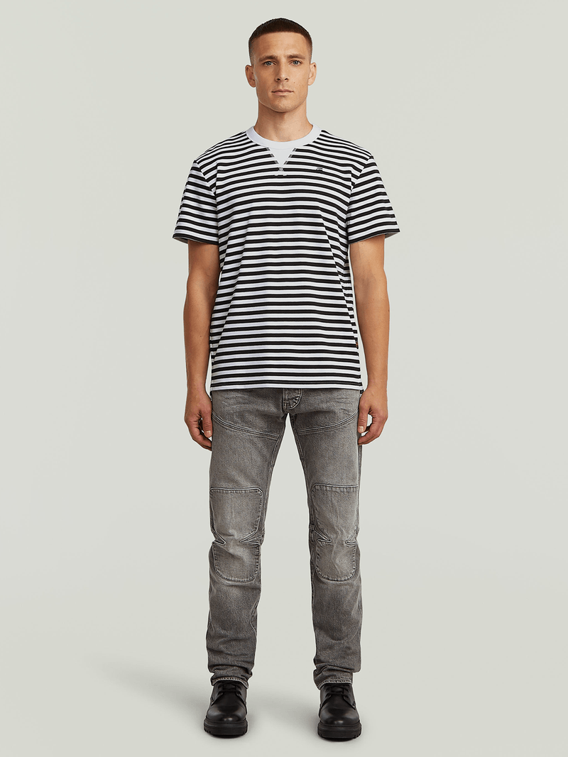 G-Star Men's Biker Patched 3D Slim Denim Grey Jeans
