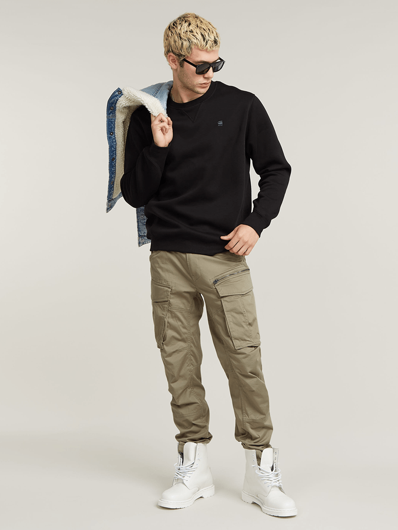 G-Star Men's Premium Core Black Sweater