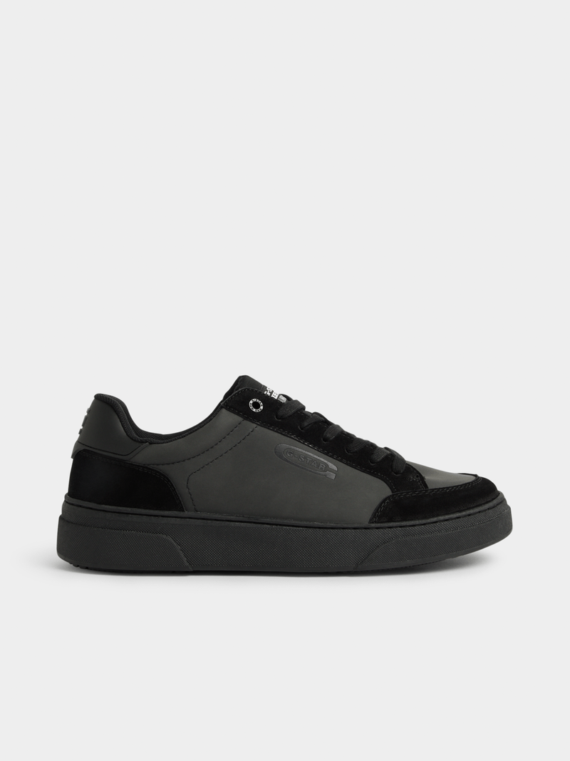 G-Star Men's Straker Nubuck Black Sneakers