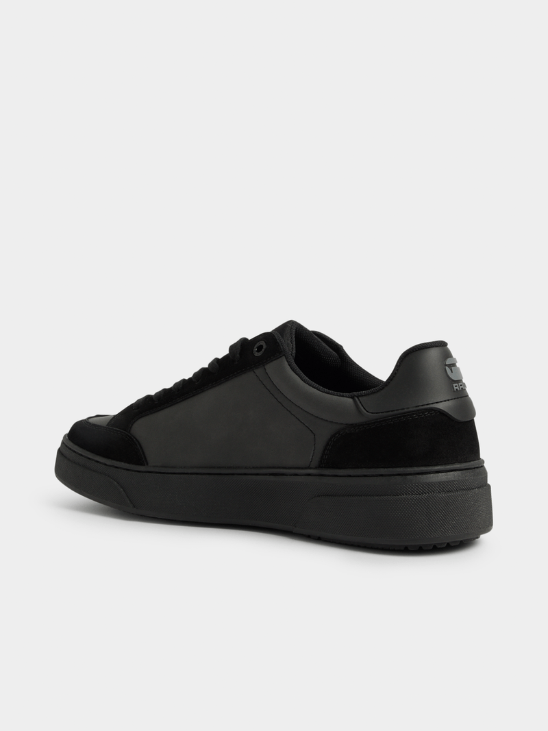 G-Star Men's Straker Nubuck Black Sneakers