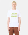 Iceberg Optic white, regular fit cotton jersey T-shirt