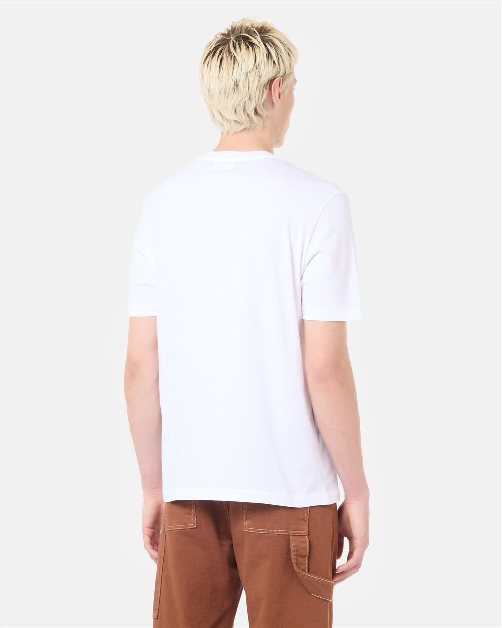 Iceberg Optic white, regular fit cotton jersey T-shirt