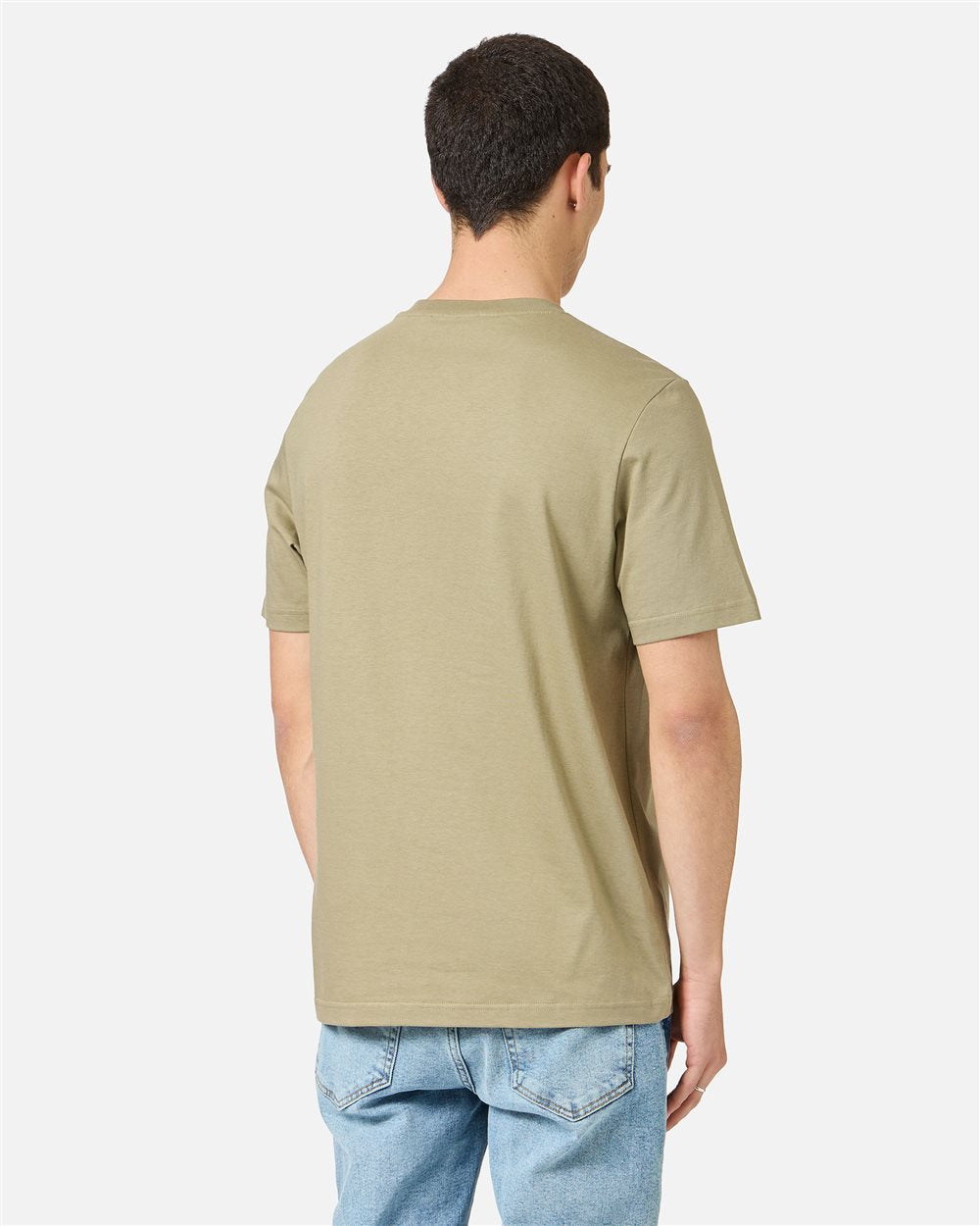 Iceberg Sage green, regular fit cotton jersey T-shirt