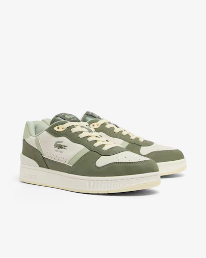 Lacoste Men's T-Clip Set Leather Sneakers