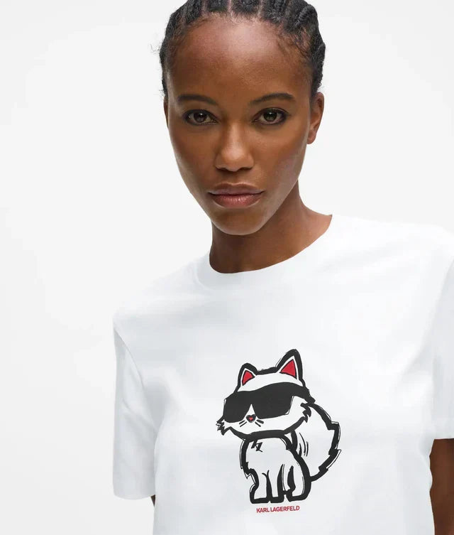 Karl Lagerfeld Women's Ikon Choupette T-shirt
