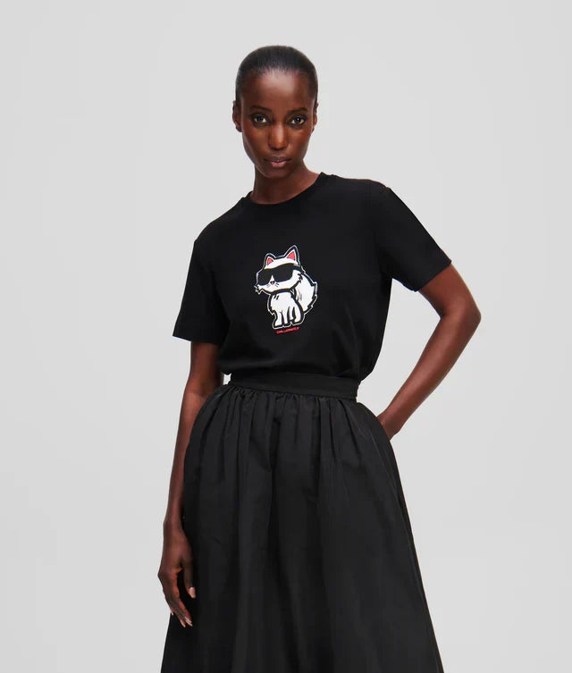 Karl Lagerfeld Women's Ikon Choupette T-shirt