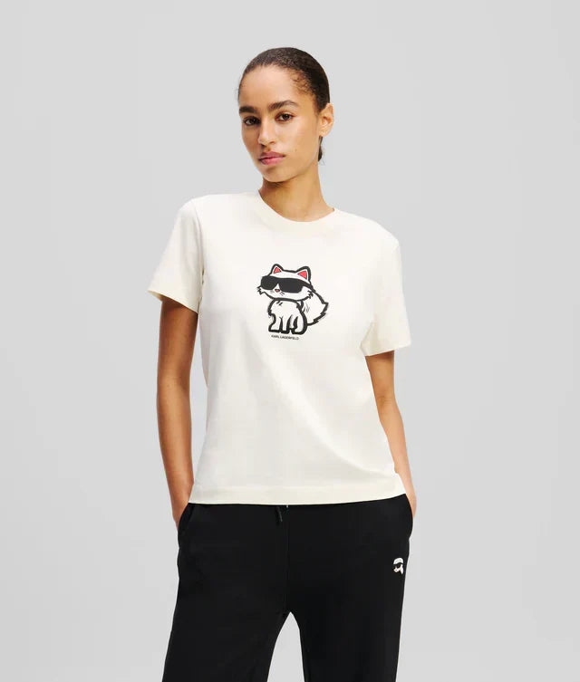 Karl Lagerfeld Women's Ikon Choupette T-shirt