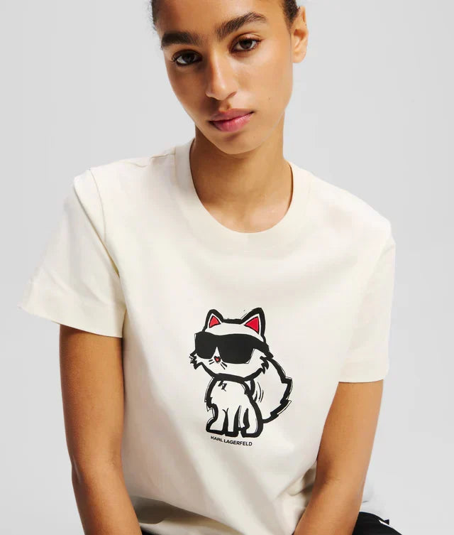 Karl Lagerfeld Women's Ikon Choupette T-shirt