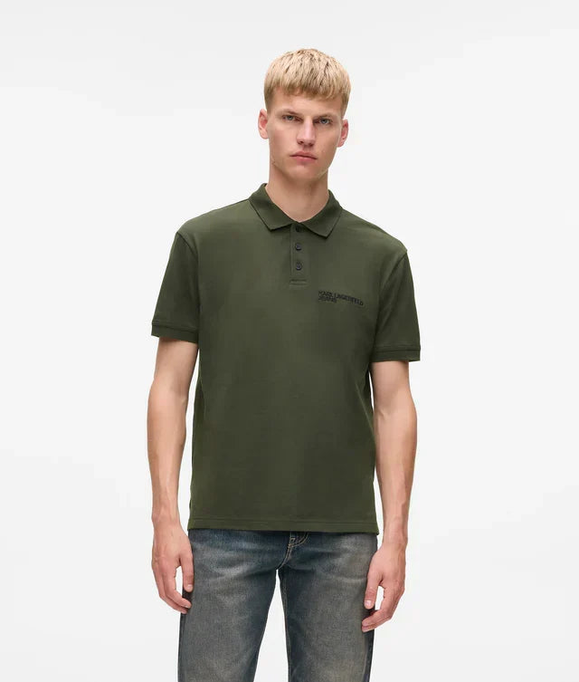 Karl Lagerfeld Logo polo shirt