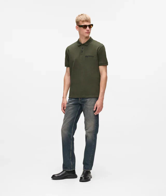 Karl Lagerfeld Logo polo shirt
