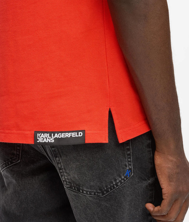 Karl Lagerfeld Logo polo shirt