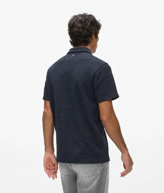 Karl Lagerfeld Bouclé polo shirt