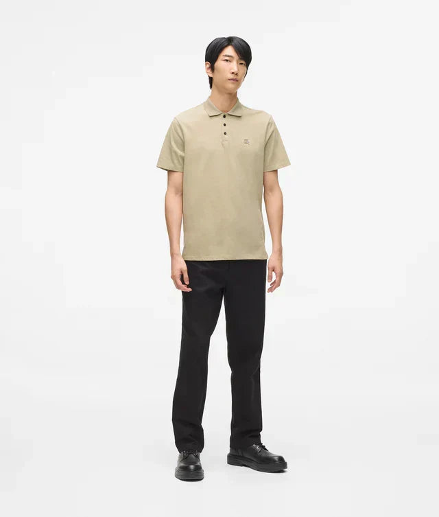 Karl Lagerfeld Ikon jersey polo shirt