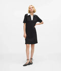 Karl Lagerfeld Women's Signature collar polo dress