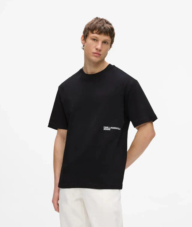 Karl Lagerfeld Relaxed gradient logo T-shirt