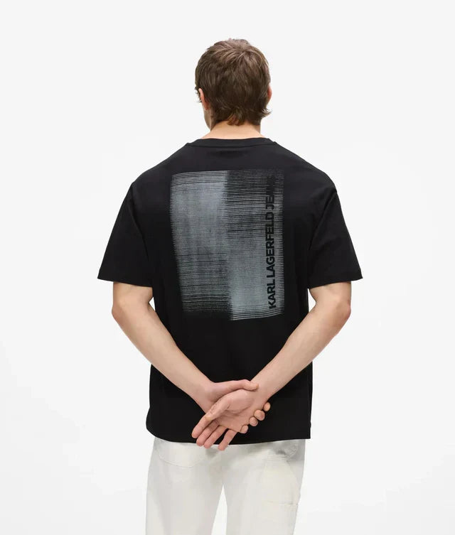 Karl Lagerfeld Relaxed gradient logo T-shirt
